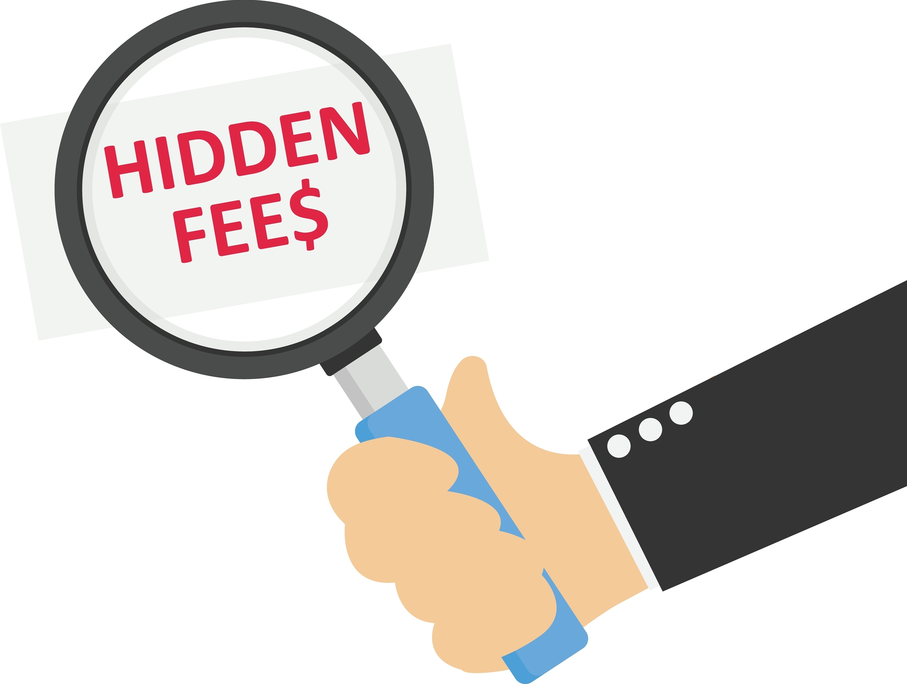 Hidden Fees Illustration